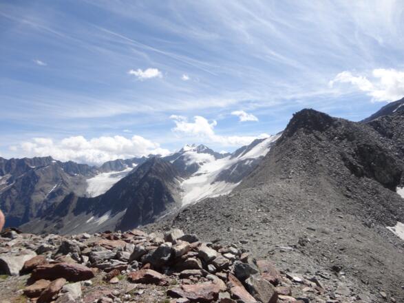 Blick zur Wildspitze