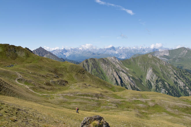 Sanfte Hochebene am Tuxer Joch