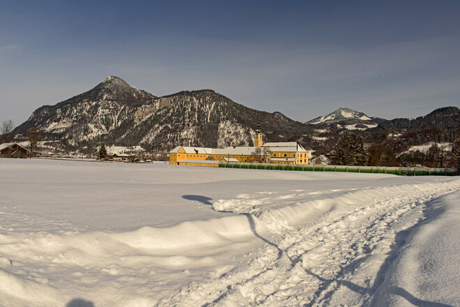 Kloster Reisach im Winter