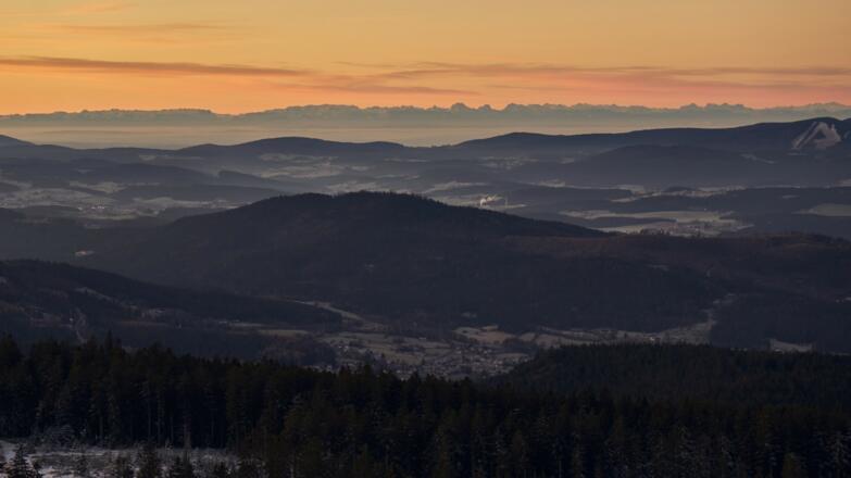 Sonnenaufgang Kleiner Arber