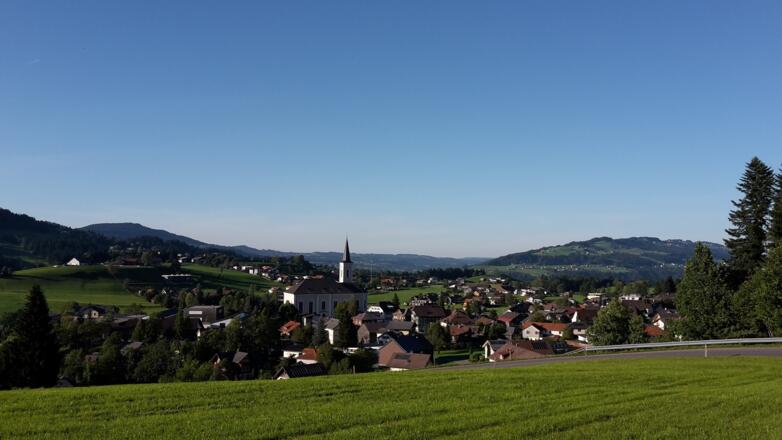 Blick auf Alberschwende