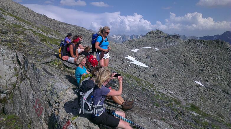 Am Weg zur Landshuter-Europa Hütte