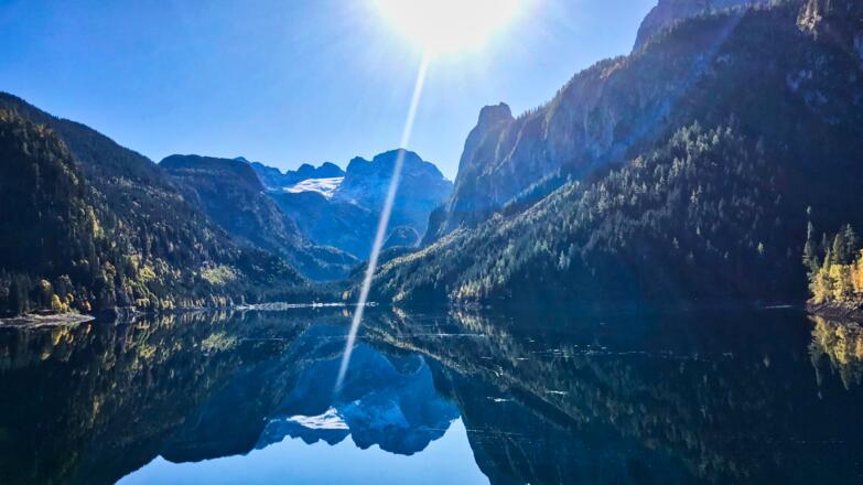 Vorderer Gosausee mit Dachstein