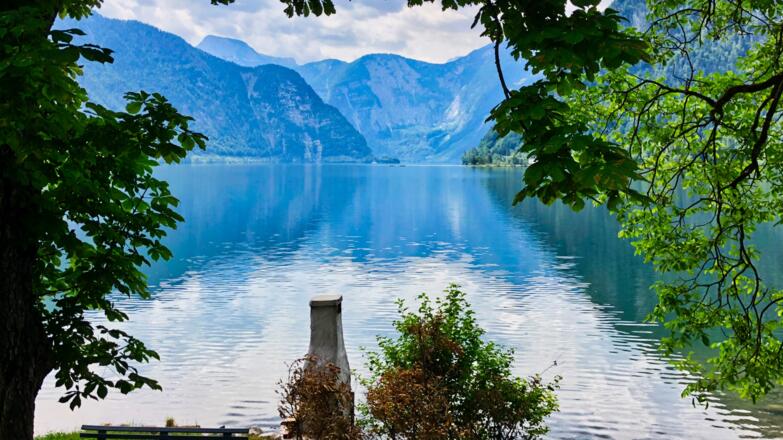 Hallstättersee Blick Richtung Obertraun