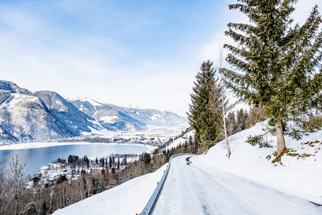 Blick auf den Zeller See