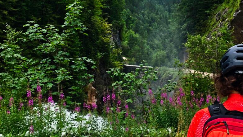Wasserfall oberhalb von Hallstatt