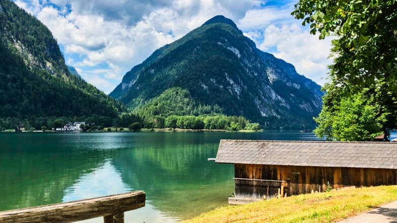 Ostufer Hallstättersee Richtung Gosau