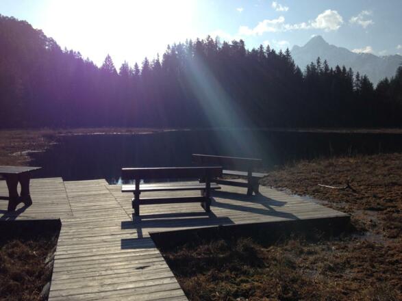 Sonnenuntergang am Brandsee