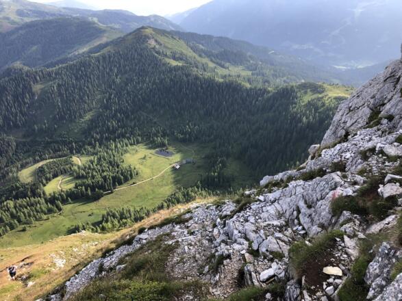 Aufstieg zur Ennskraxn