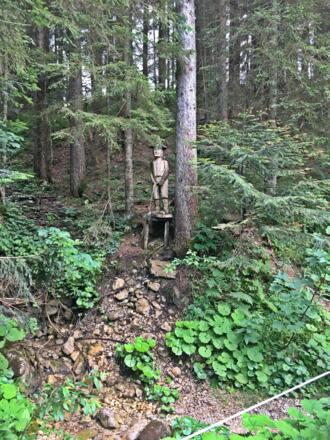 Wanderweg Richtung Stuhlalm 