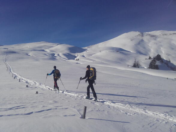 Aufstieg auf das Filzmooshörndl