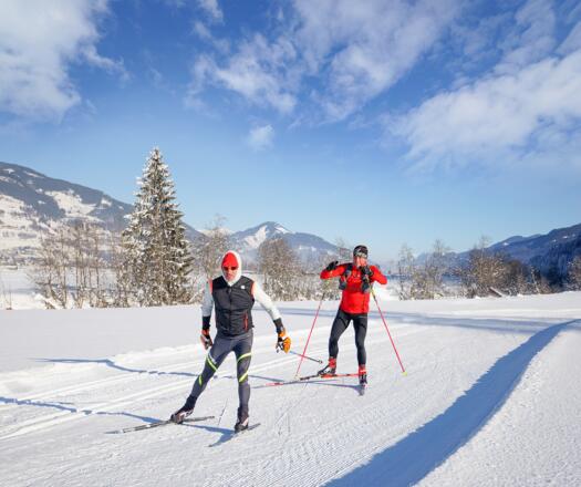 Langlauf auf der Pinzgauer Loipe