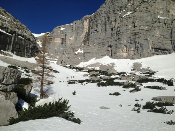 Abzweigen in das südliche Wassertal