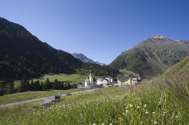 Der Ausgangspunkt - das Bergsteigerdorf Vent
