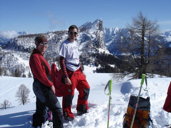 Halskogel Gipfel - hinten Stubwies