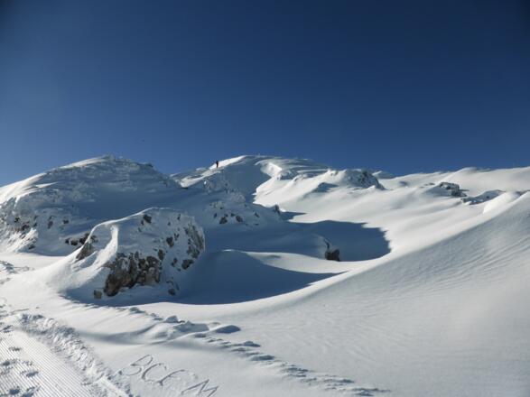 Salzburger Hochthron im Winter
