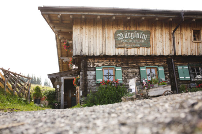 Seitenansicht Buerglalm