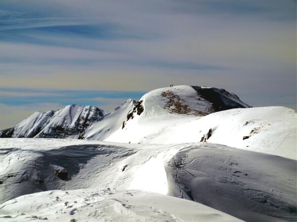 Blick zum Pyhrner Kampl 2249 m