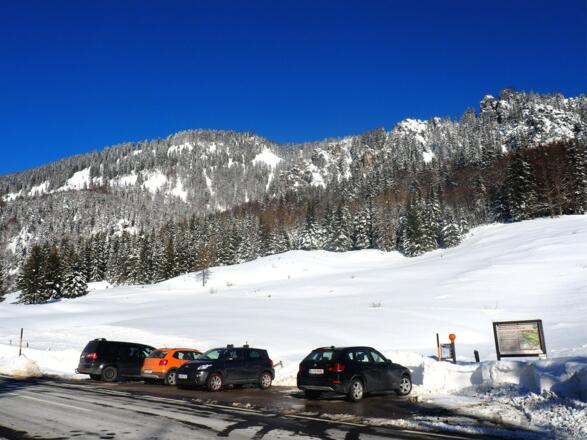 Parkplatz Pulglalm ~885m