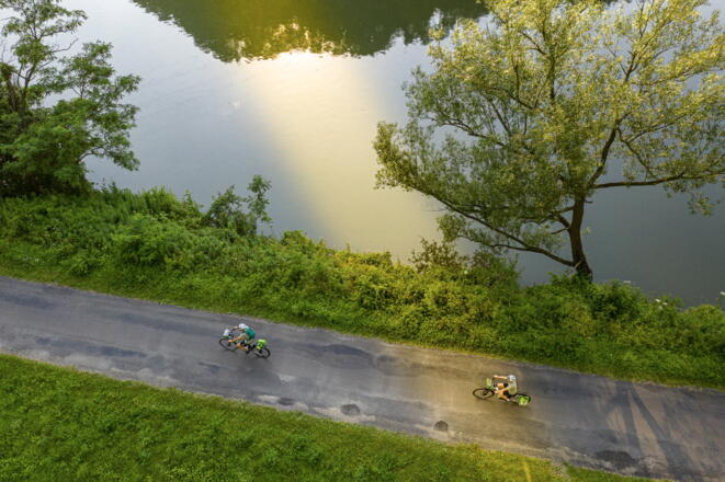 Unterwegs am Murradweg EuroVelo 14