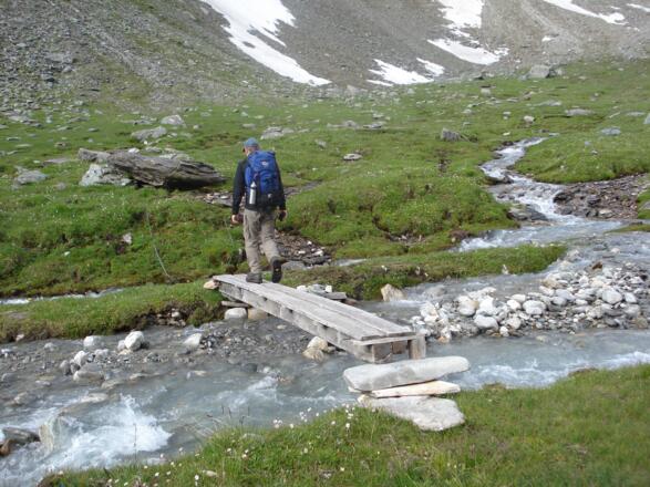 Stegübergang beim Schanilbach