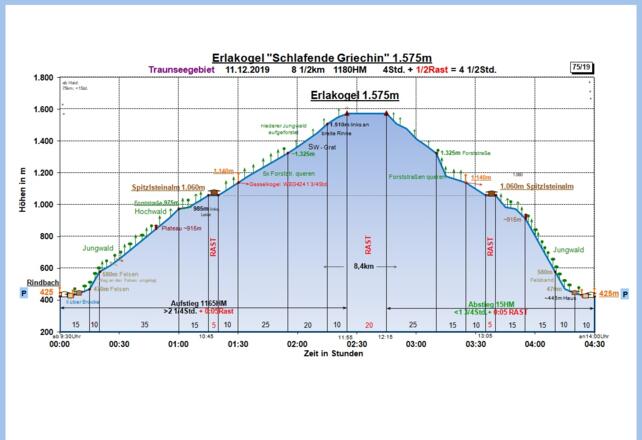 Zeit-Wege-Diagramm im Detail