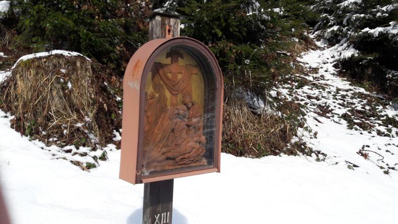 Taferl XII nach der Querung um 1000m