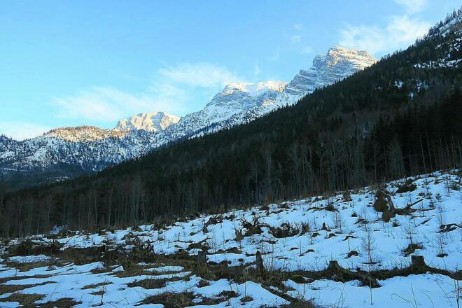 Großer Woising, Feigentalhimmel und Rosskogel