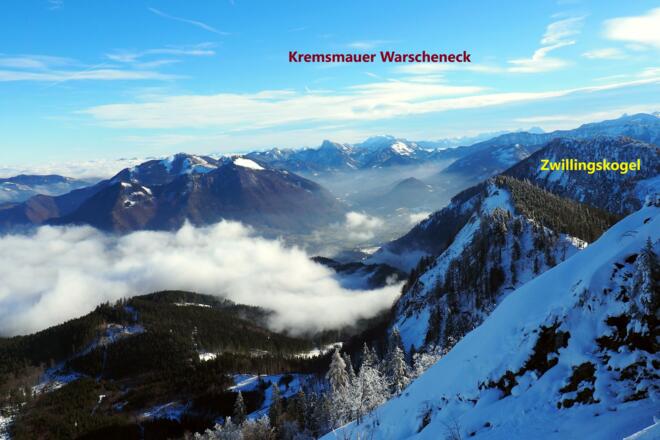 Zwillingskogel 1402m vom Steineck