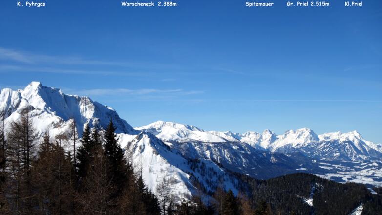 Am höchsten Punkt 1550m