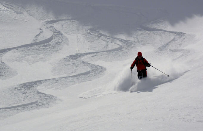 Abfahrt in den Pfaffengraben