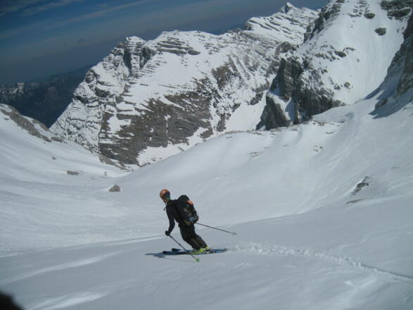 Abfahrt vom Schermberg