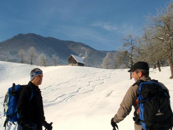 Endpunkt wieder bei der VS um 550m