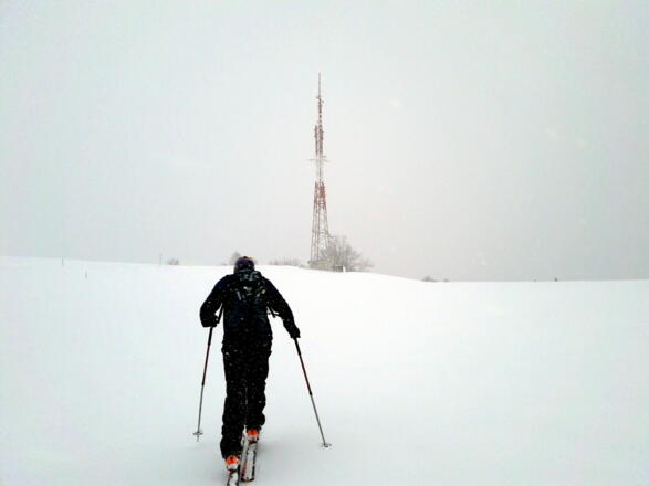 Erster Sender um 855m