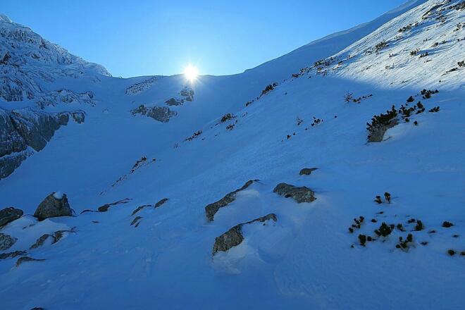 Für mich bedeutete das jetzt Sonnenuntergang