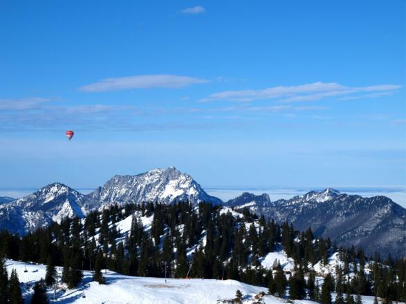 Kasberganstieg, Grat um 1600m, Blick zum Traunstein