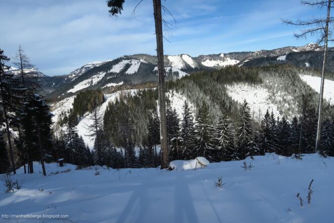 Blick zum kleinen Mitterberg
