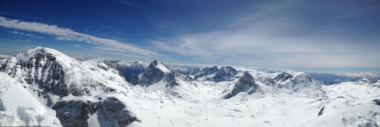 Panorama vom Schermberggipfel