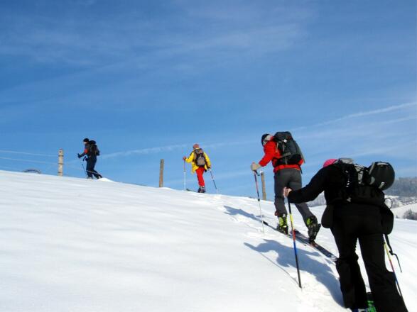Die ersten Höhenmeter um 570m