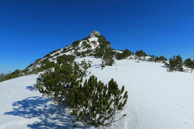 Der Raukogel war unschwierig zu besteigen