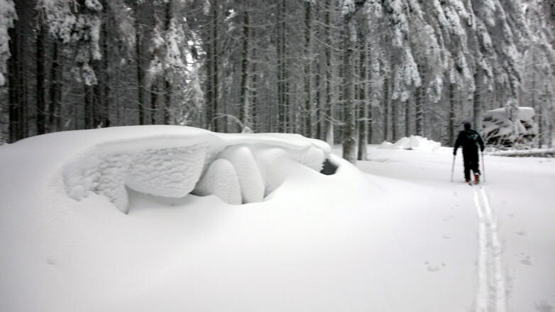 Links zum Gipfelanstieg um 1040m