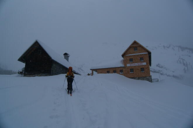 Die Dümlerhütte ist erreicht