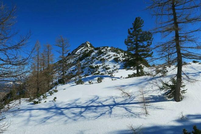 Den Raukogel ist von der Südseite zu besteigen