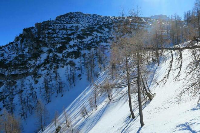 Der Raukogel soll mein erster Gipfel für heute werden