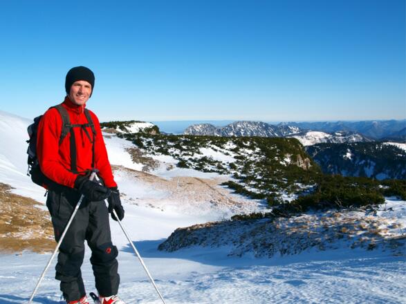 Plateau um 1730m,  Kremsmauer im Hintergrund.