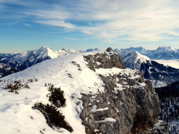Gipfelpyramide vom Eisernen Bergl, 1964m.