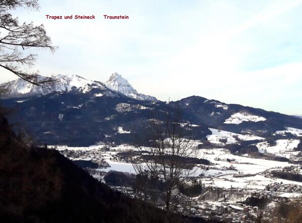 Traunsteinblick nach dem Hamberg um 810m