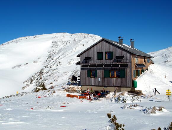 Riederhütte 1760m vor dem Kesselkogel