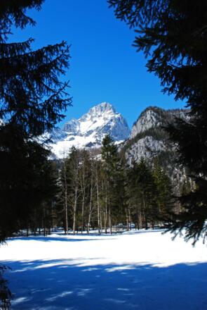 Großer Priel von der Polsterlucke aus