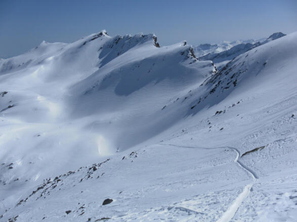 Blaue Scharte am Ostgrat